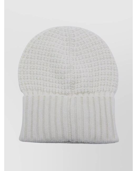 Fabiana Filippi Gray Sequined Beanie