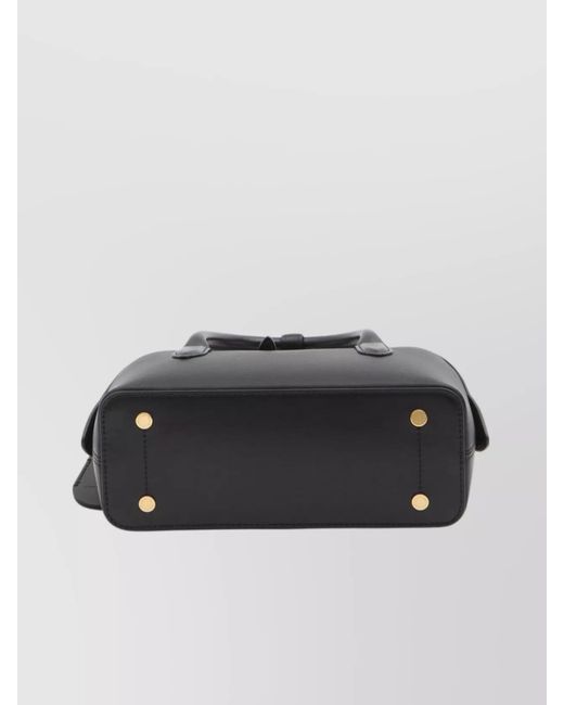 Stella McCartney Black Small Ryder Horse Bag