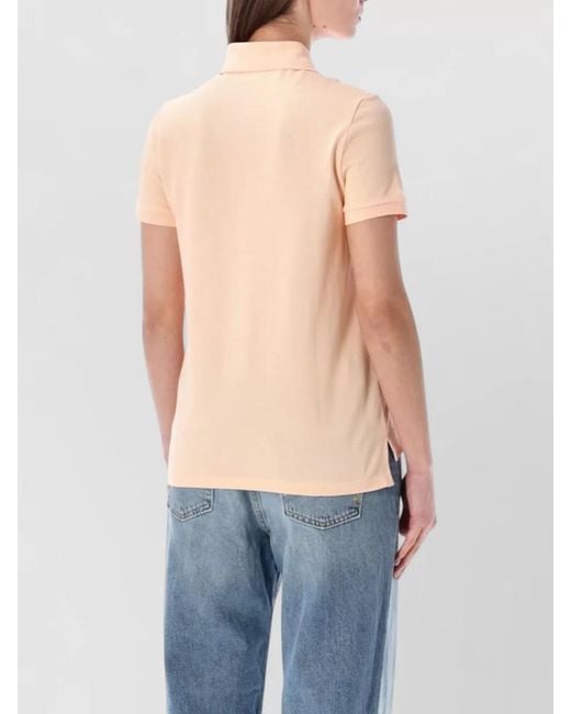 Lacoste Blue Cotton Short-Sleeve Polo Shirt