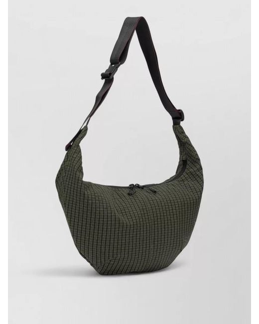 Comme des Garçons Multicolor Grid Check Shoulder Crossbody Bag for men