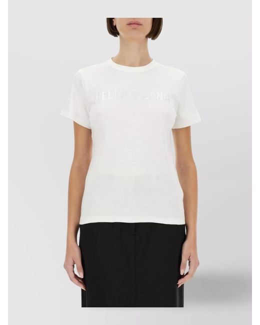 Helmut Lang White Slim-Fit T-Shirt
