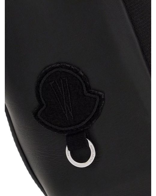 Moncler Genius Black Leather Chelsea Boots