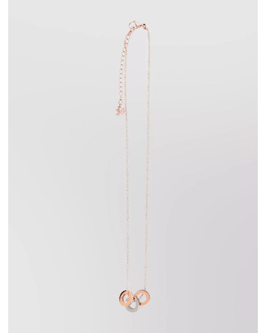Swarovski White Crystal Pendant Necklace
