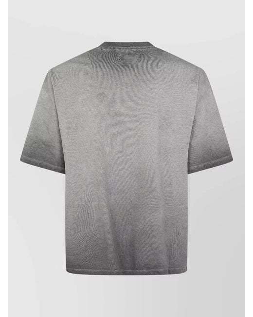 Amiri Gray Crystal Quality Goods Lj Skate T-Shirt for men