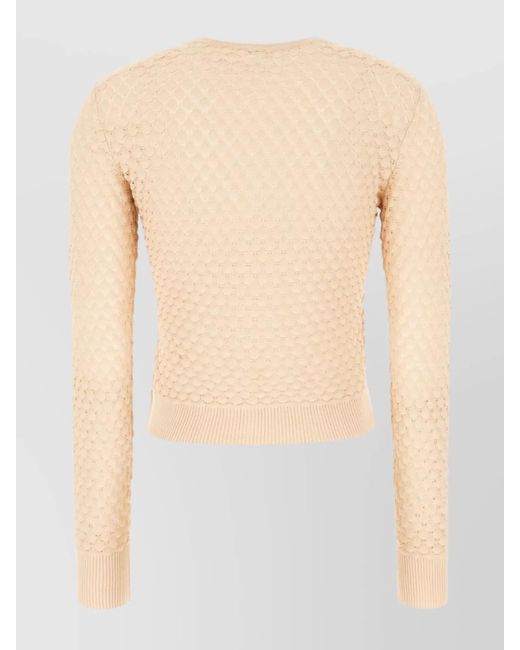 Chloé Natural Cotton Cardigan