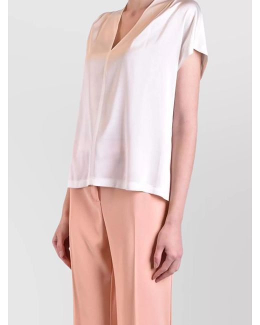 Pinko Pink Silk Blouse
