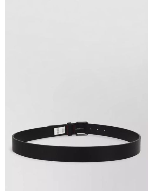 HUGO White Belt Slim Design Smooth Finish Casual Use for men