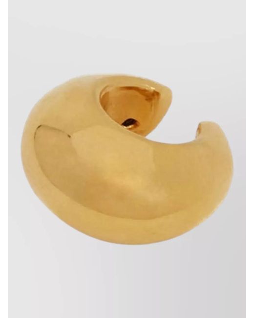 Jil Sander Metallic Brass Ear Cuff