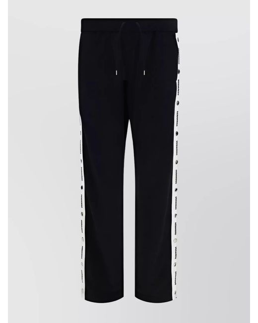 DSquared² Black Oversized Jogging Trousers for men