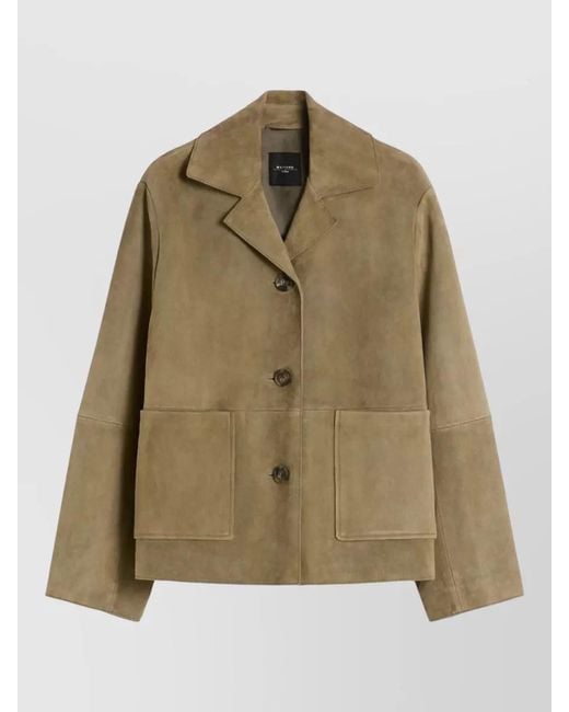Weekend by Maxmara Green Fitted Jacket