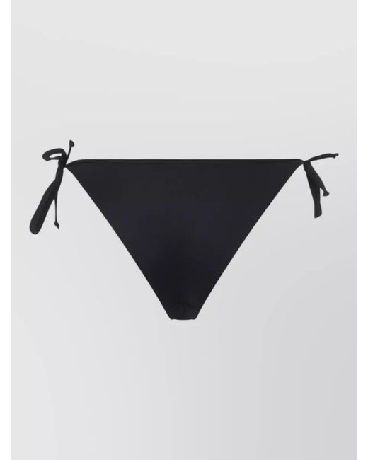DIESEL Black High-Cut Bikini Bottoms
