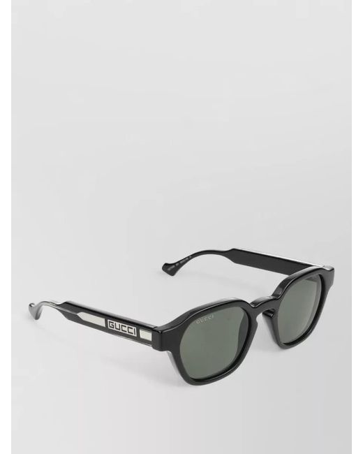 Gucci Gray Sunglasses Model Gg1730S 001 Square Frame for men