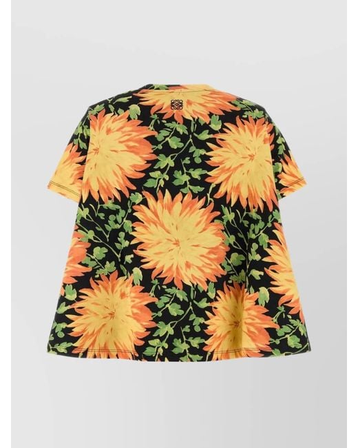 Loewe Multicolor Printed Cotton Blend T-Shirt