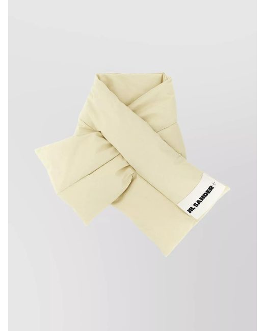 Jil Sander Natural Cotton Scarf for men