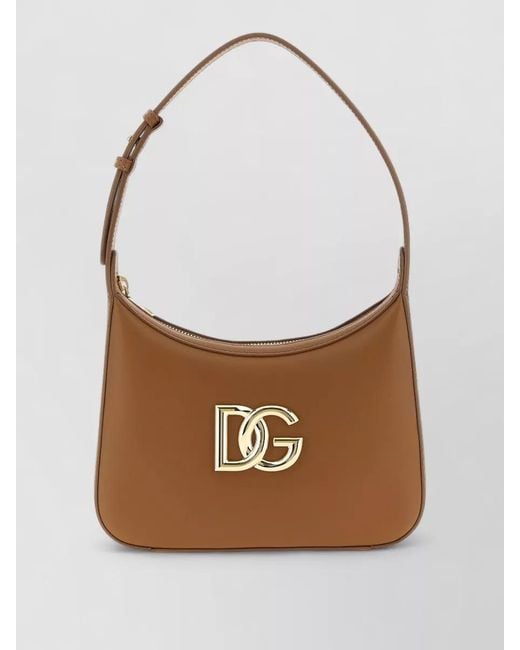 Dolce & Gabbana White Three Point Five Shoulder Bag Adjustable Strap