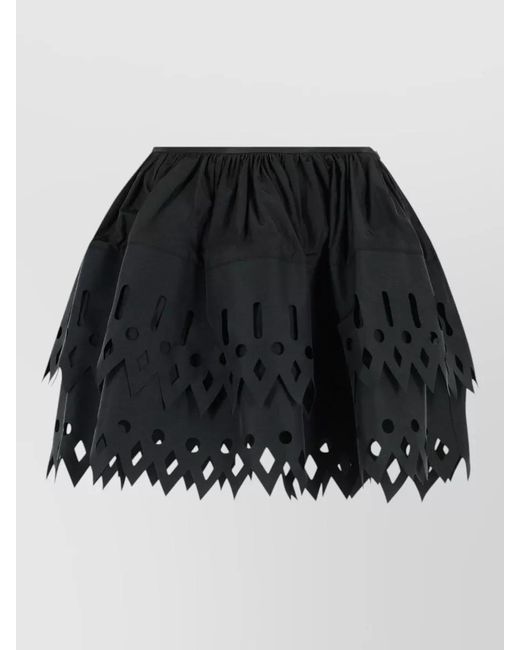 Blumarine Black Full Skirt