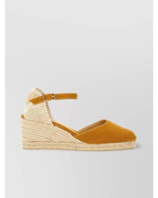 Castaner Metallic Carol Espadrilles