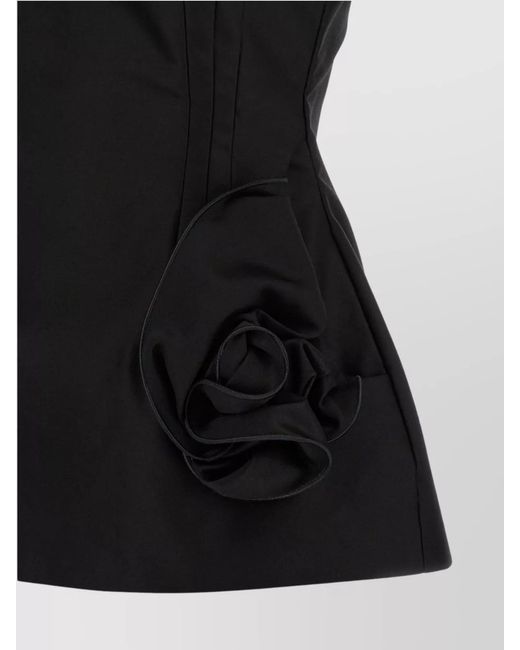 Magda Butrym Black Cotton Top