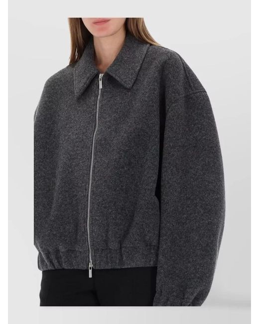 Helmut Lang Black Bomber Jacket