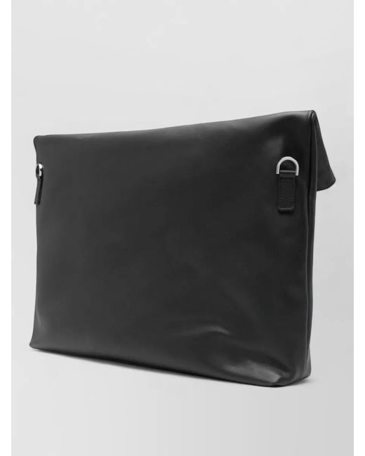 Herskind Gray Sofia Leather Shoulder Bag Adjustable Strap