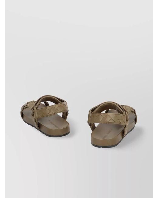 Bottega Veneta Multicolor Leather Sandals for men