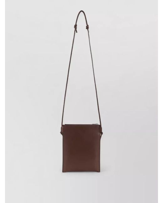 Céline White Sharp Pouch Crossbody Bag Adjustable Strap for men