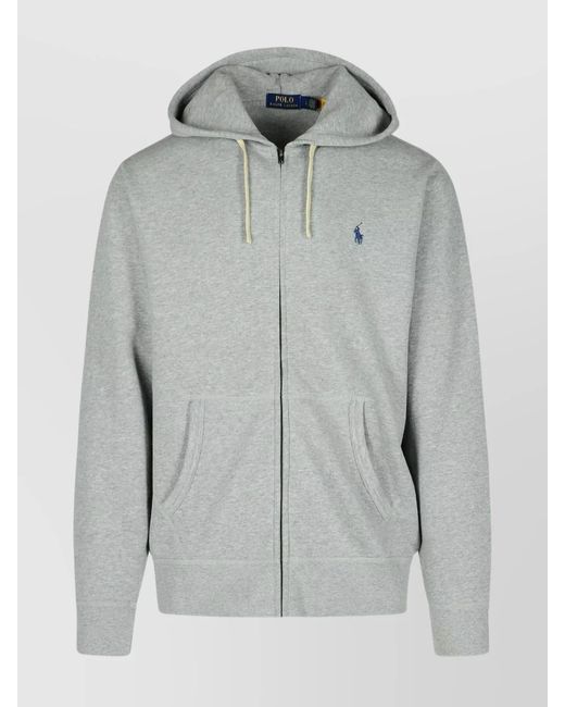 Polo Ralph Lauren Gray Cotton Sweatshirt for men
