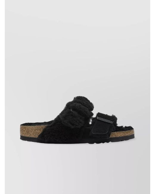 Birkenstock Black Leather Sandals