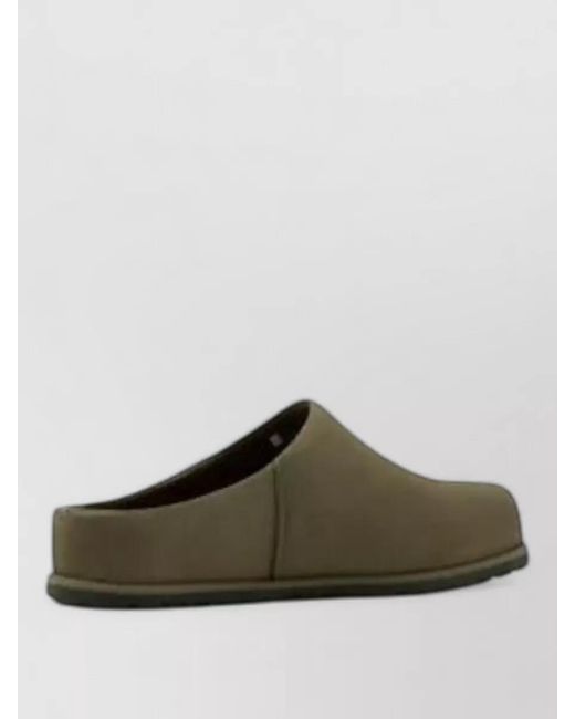 Ugg Green Clog Slippers Flat Sole Round Toe for men