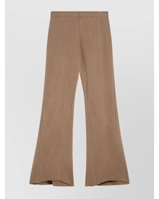 Entire studios Natural Cotton Flared Trousers