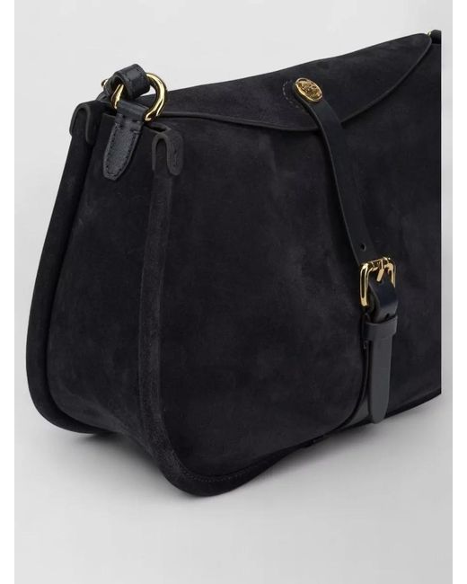 Etro Black Pony Small Crossbody Bag Hardware