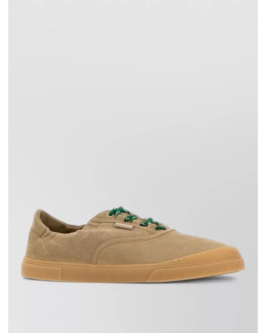Moncler Multicolor Vera Leisure Suede Low Profile Sneakers for men