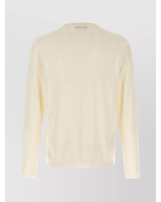 Zanone Natural Cotton Jumper for men