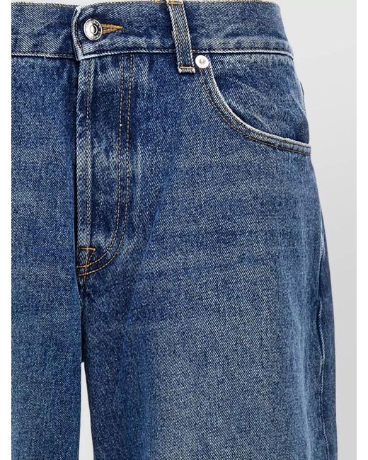 ARMARIUM Blue Luke Jeans Wide Leg Faded Wash