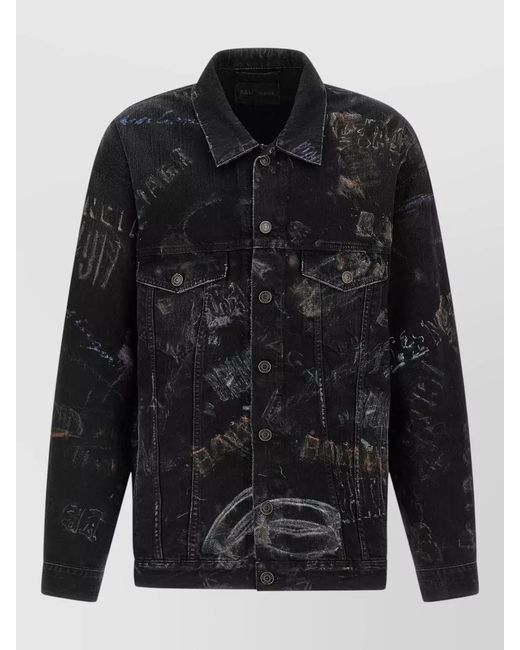 Balenciaga Black Oversize Jacket for men