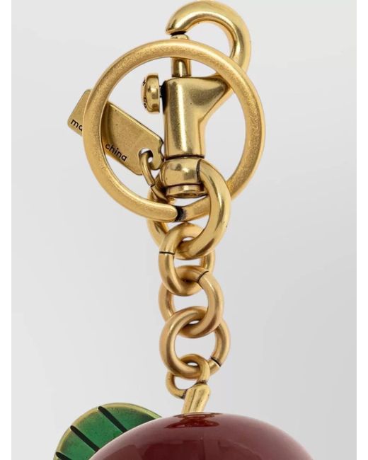 COACH Multicolor Resin Apple Charm