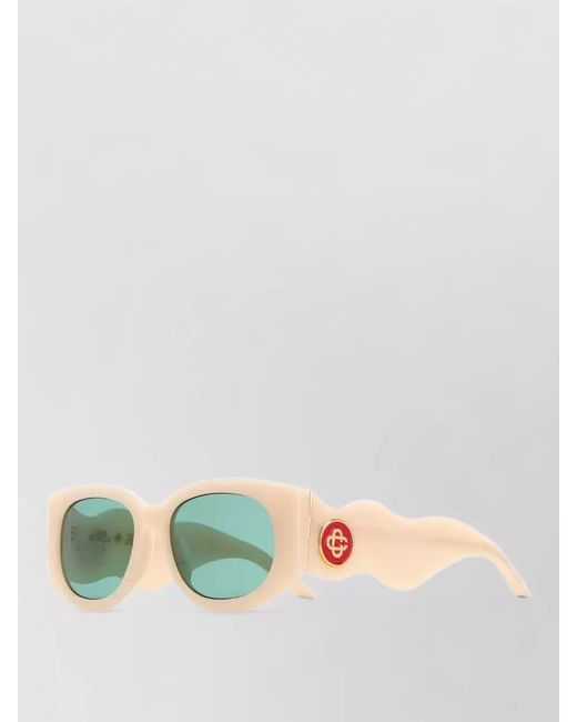 Casablanca Green Acetate Sunglasses