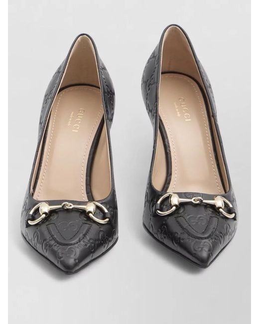 Gucci Multicolor Leather Pumps