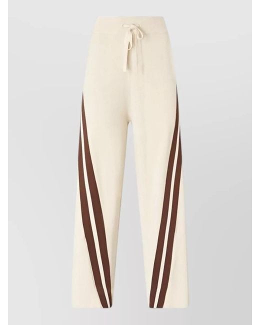 Pinko Natural Wide-Leg Trousers