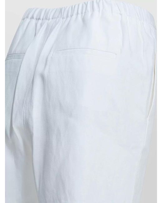 Loulou de Saison White Tailored Shorts