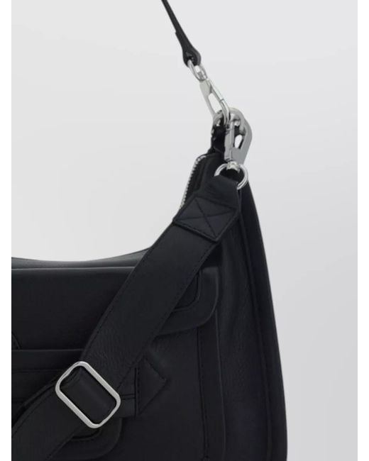 Pierre Hardy Black Calf Leather Shoulder Bag