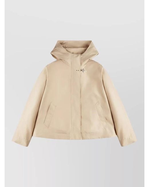 Fay Natural Fitted Jacket