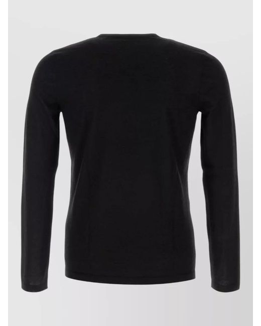 LeKasha Black Cashmere Jumper for men