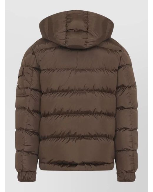 Moncler Brown Down Puffer Jacket for men