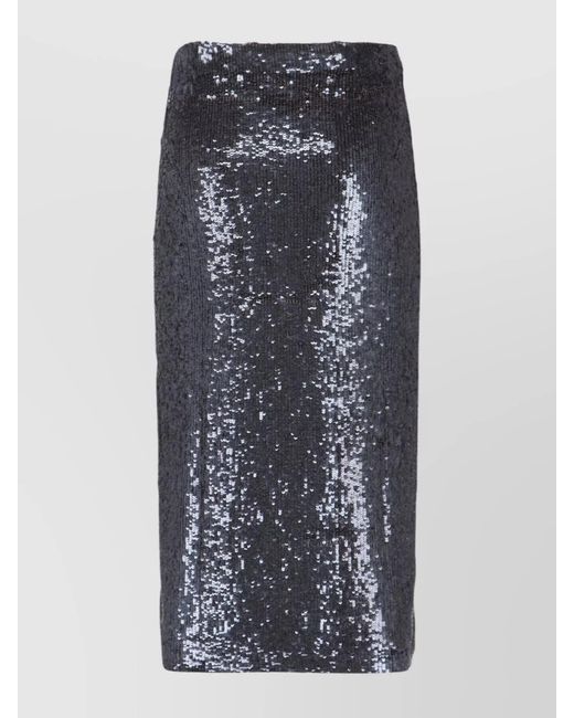 P.A.R.O.S.H. Multicolor Knee-Length Straight Skirt