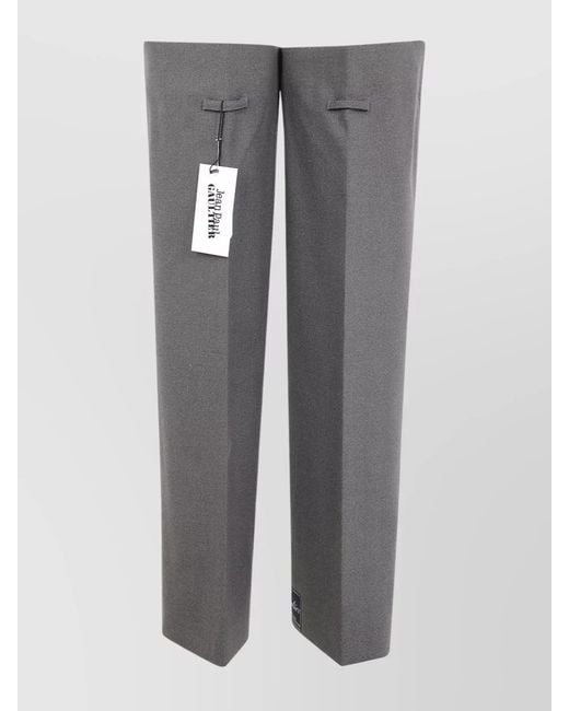Jean Paul Gaultier Gray Tailored Trousers