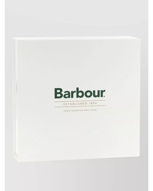 Barbour Black Saltburn Cap And Scarf Knit Set