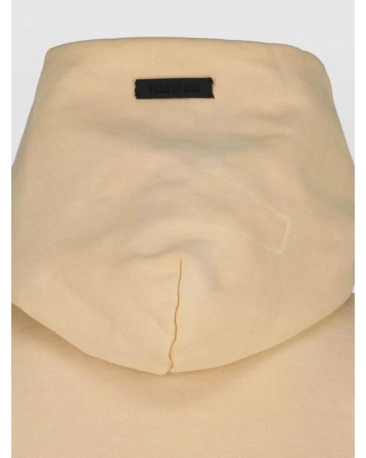 Fear Of God Natural Cotton Hoodie for men