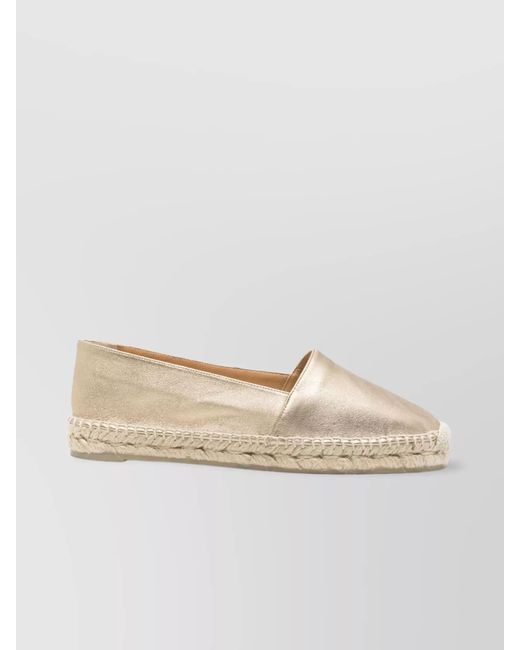 Castaner Natural Leather Espadrilles
