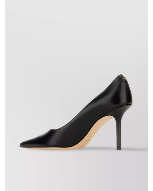 Jimmy Choo Multicolor Leather Pointed-Toe 85Mm Pumps